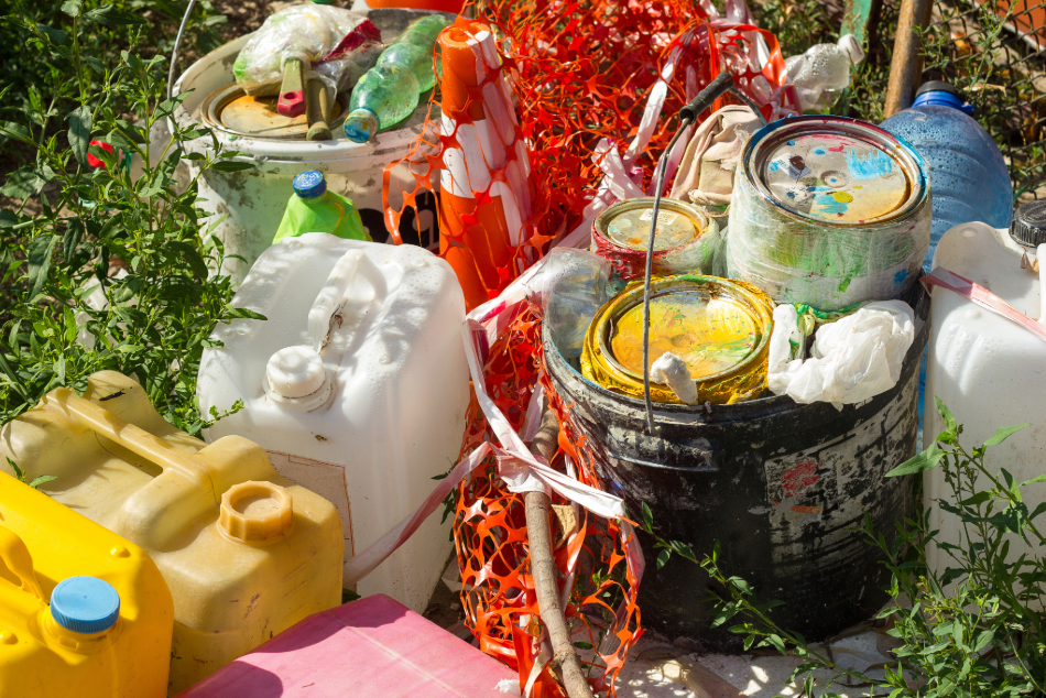 picture of hazardous waste